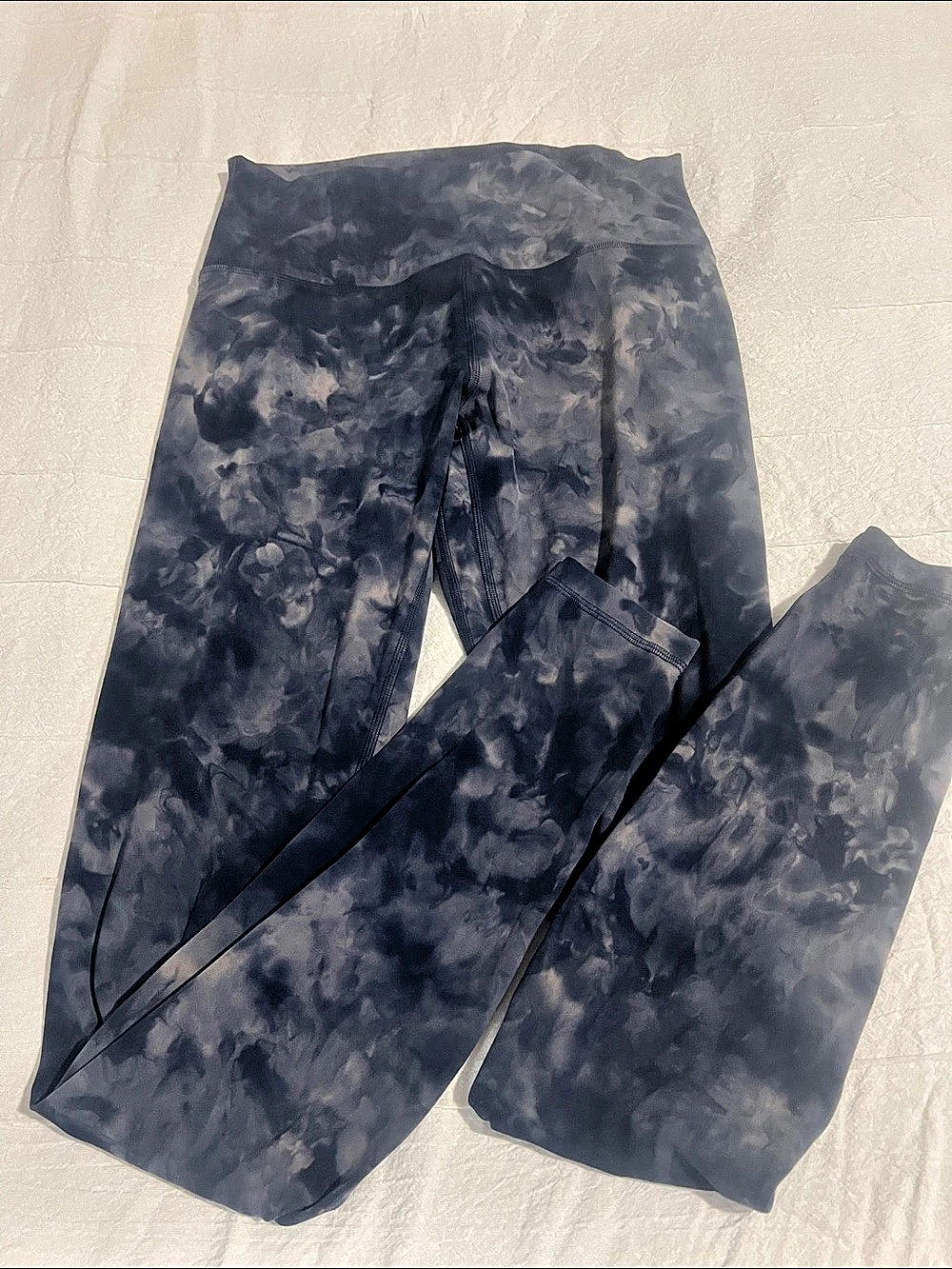 lululemon Align Pant 25" *Diamond Dye Leggings Black Size 10 Long